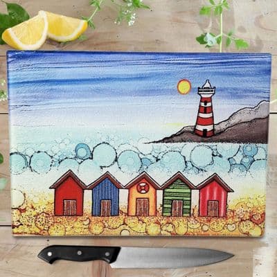Beach Hut Lighthouse Worktop Saver