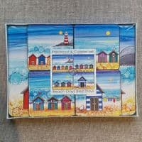 Beach Hut Placemat and Coaster Set (BDBD)