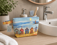 Beach Hut Wash Bag