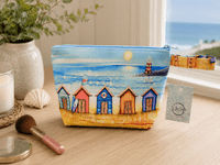 Beach Hut Wash Bag
