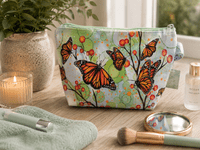 Bees & Butterfly Wash Bag
