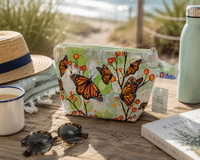 Bees & Butterfly Wash Bag