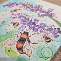 Bees Ceramic Trivet