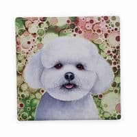 Bichon Frise Dog Coaster