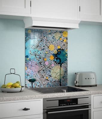 Blue Dandelion Splashback - ITW