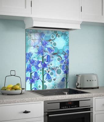 Bluebells Floral Splashback