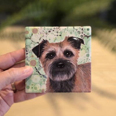Border Terrier Coaster