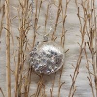 Bubbles & Balls Sterling Silver Necklace