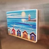 By The Sea Lighthouse Magnet