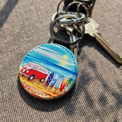 Campervan Keyring