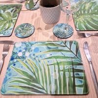 Cheese Plant Placemat and Coaster Set (GF)