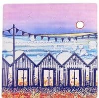 CR Row of Huts Coaster
