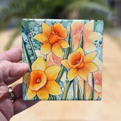 Daffodils Coaster
