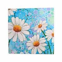 Daisies Ceramic Trivet