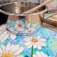 Daisies Ceramic Trivet