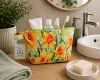 Daisy & Daffodil Floral Wash Bag