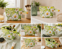 Daisy & Daffodil Floral Wash Bag