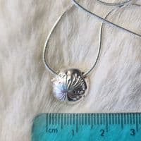 Dandelion  Bead Sterling Silver Necklace