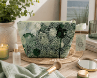 Dandelion (Green) Wash Bag