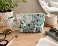Dandelion (Teal) Wash Bag