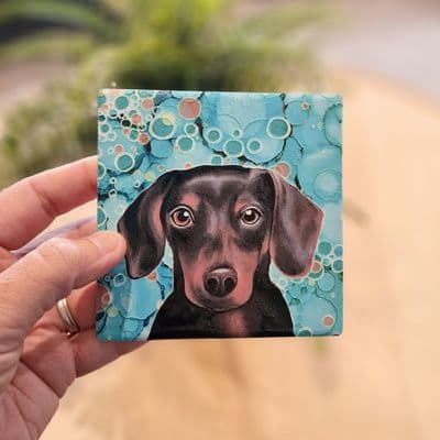 Daschund Coaster