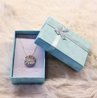 Disc Balls Sterling Silver Necklace