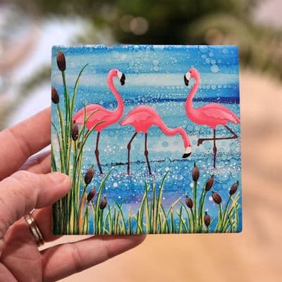 Flamingo Coaster