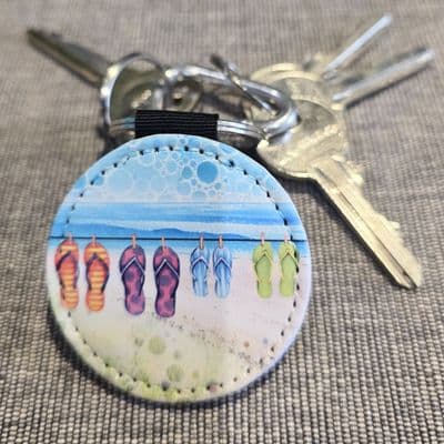 Flipflops & Shore Keyring