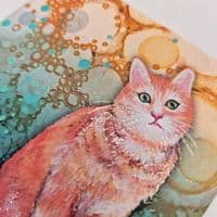 Ginger Cat Coaster