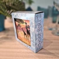 Giraffe Silhouette Coaster