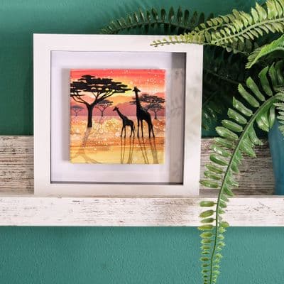 Giraffe Silhouette Small Picture