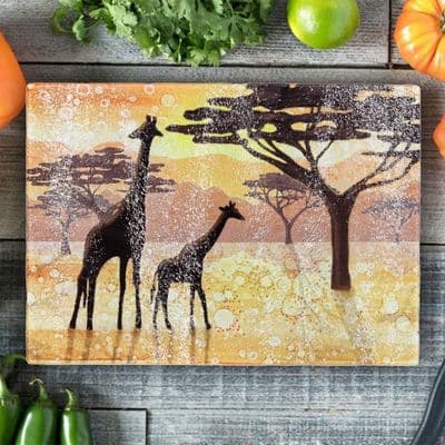 Giraffe Silhouette Worktop Saver