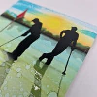 Golf Ceramic Coaster - Great Outdoors