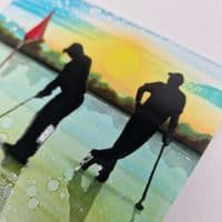 Golf Ceramic Coaster - Great Outdoors