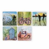 Golf Ceramic Coaster - Great Outdoors