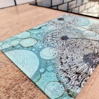 Green Dandelion 4 Worktop Saver