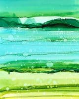 Green Landscape Splashback (156-SB)
