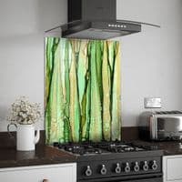 Green Vertical Splashback (155-SB)