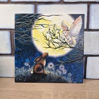Hare Ceramic Trivet