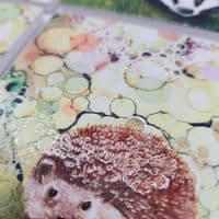 Hedgehog Ceramic Coaster - Woodland Wildlife