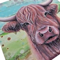 Highland Cow Coaster