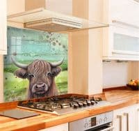 Highland Cow Splashback