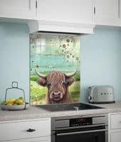 Highland Cow Splashback
