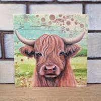 Highland Cow Trivet