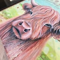 Highland Cow Trivet