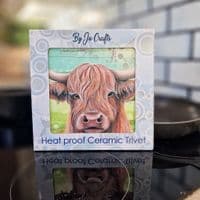 Highland Cow Trivet