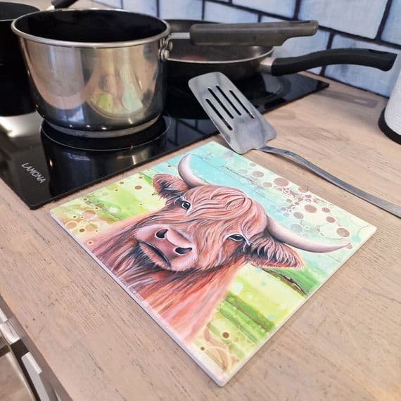 Highland Cow Trivet