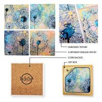 ITW Orange Dandelion Coaster