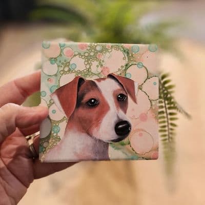 Jack Russell Dog Coaster