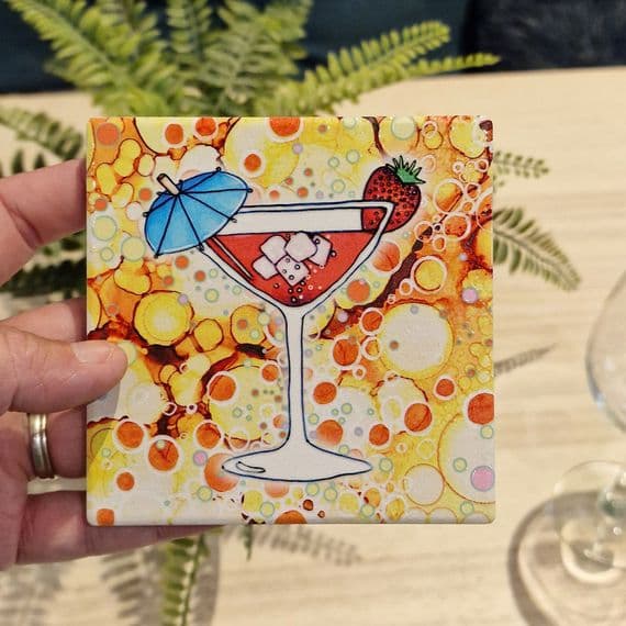 Martini Coaster
